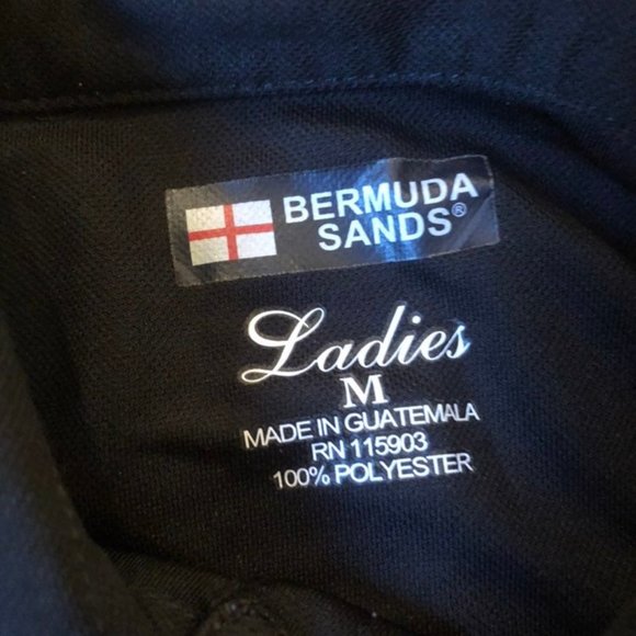 Bermuda Sands long sleeve polo size medium - Picture 3 of 4
